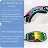 Motorcycle Dirt Bike Goggles Off-Road Riding Cycling Sports Windproof UV Protection Replaceable Lens Full Frame