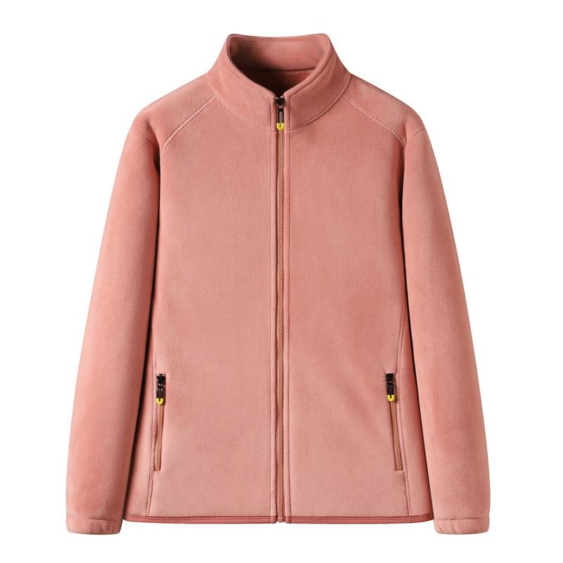 Outdoor Fleece Jacket, Warm and Windproof, Hiking and Leisure Sports Jacket for Women