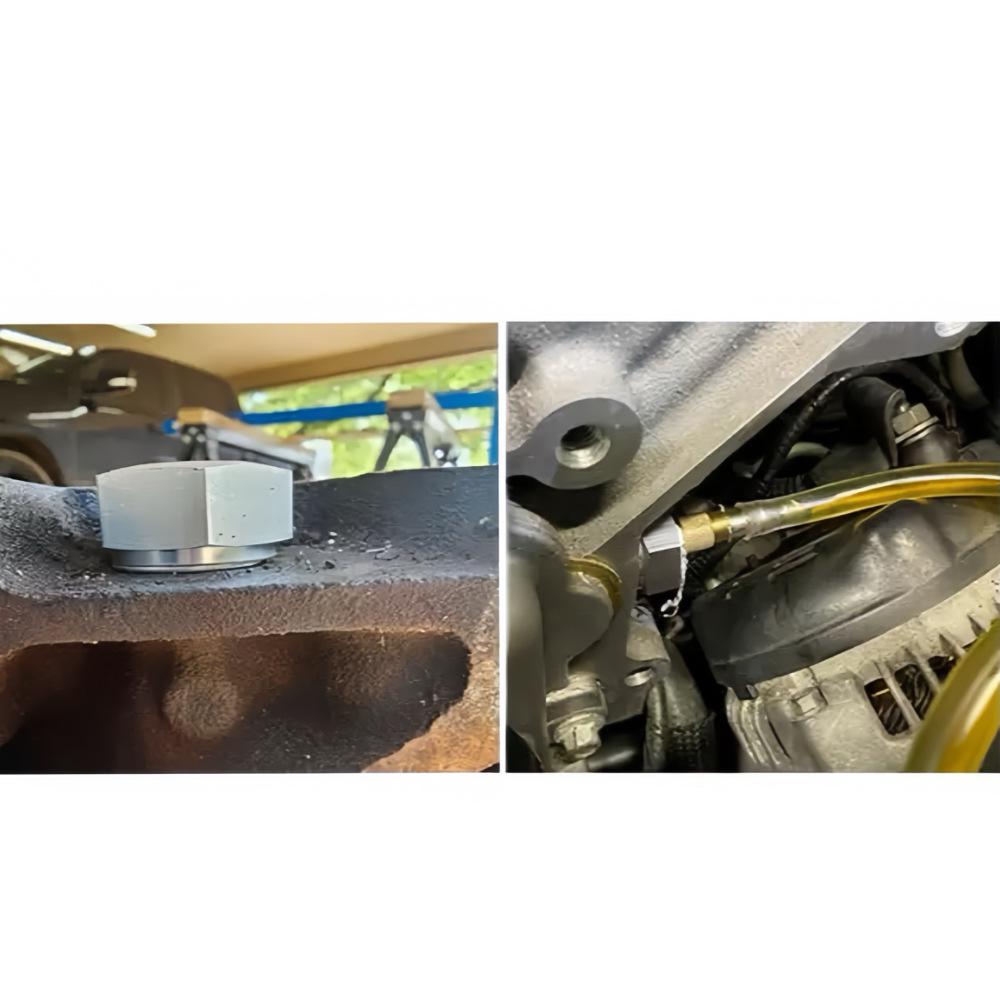 LS1 Swap Oil Pressure & Coolant Temp Gauge Adapter (M12/M16)