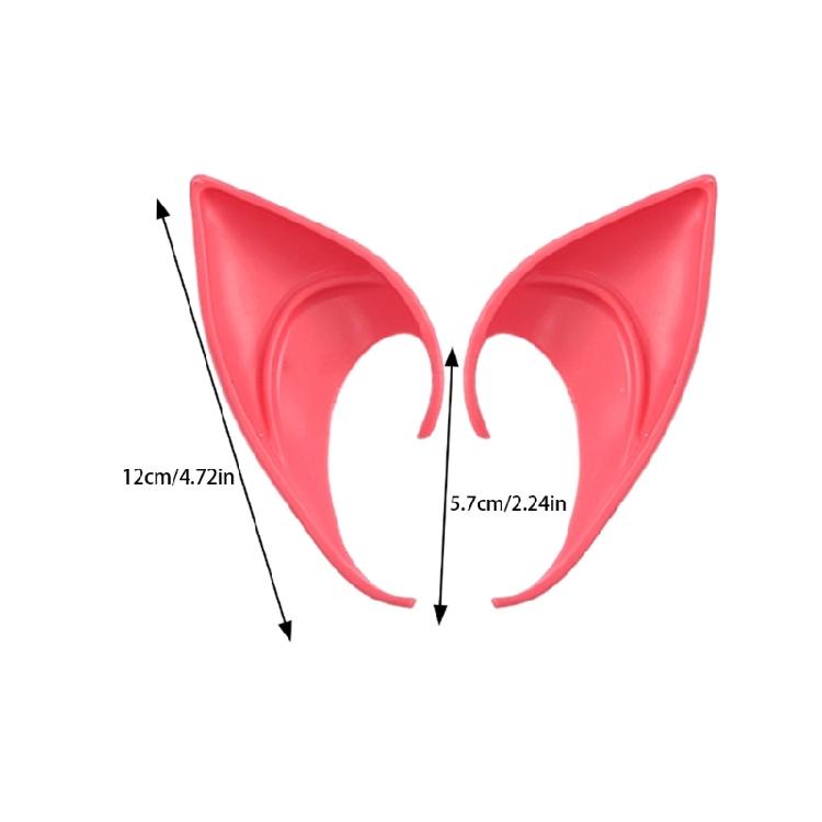 Soft Pointed Ears Cosplays Party Dress Up Costume Masquerade Elven Vampires Ears