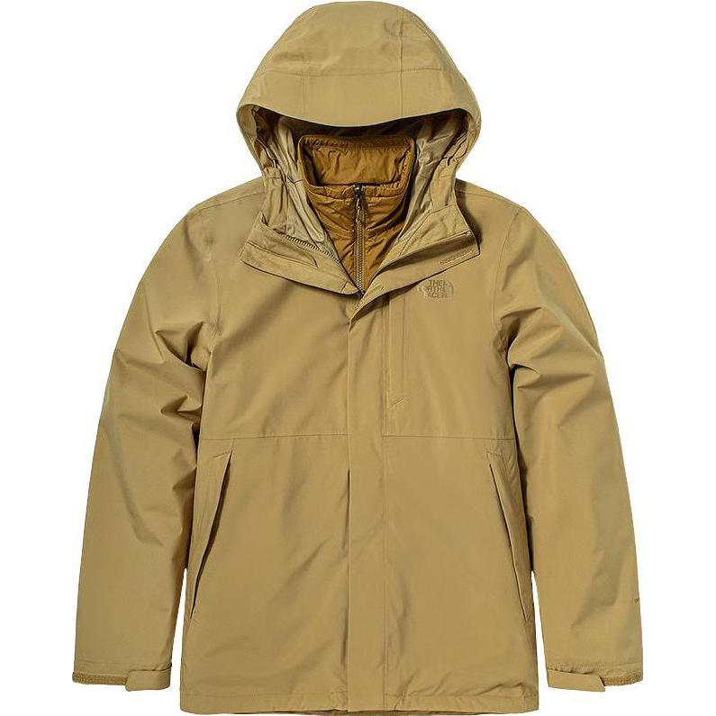 THE NORTH FACE Outdoor Hiking Waterproof, Windproof, Thermal, Water Repellent Windbreaker Jacket Men's Khaki NF0A5B2X-17F