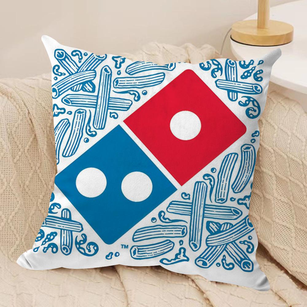 

Food DDominos Pizza Cushion Cover Soft Plush Fabric DoubleSided Printed Sofa Cushion Cover for All Seasons Home Decor Gift 30x30cm