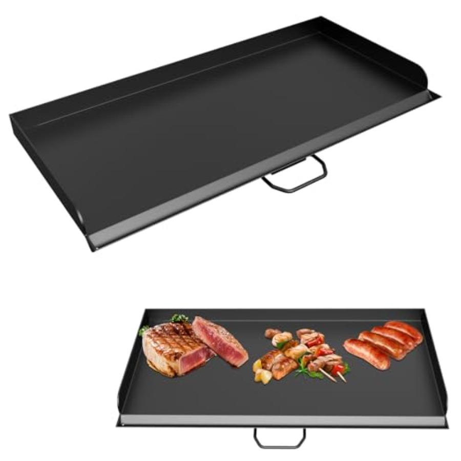 

Плоская жарочная поверхность 16 x 38 для 3-конфорочной плиты Camp Chef SPG90B GB90D TB90 TB90LW TB90LWG TB90LWG15 CCH3 Аксессуар для приготовления на открытом воздухе чёрный