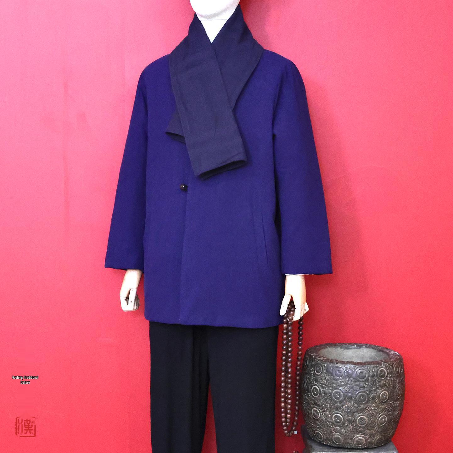 Winter Retro Ethnic Cotton Jacket - Small & Elegant Artistic Style 2XL