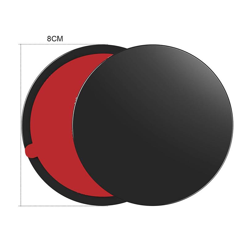 80 mm Bil Dash Dashboard Selvklebende Klebrig For Sugekopp Mobiltelefonholder Feste GPS-braketter Skivepute Sklisikker Matte