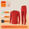 Men's Tencel Lyocell & Cotton Thermal Underwear Set: Antibacterial, Plus Velvet, Autumn Round Neck Top & Trousers