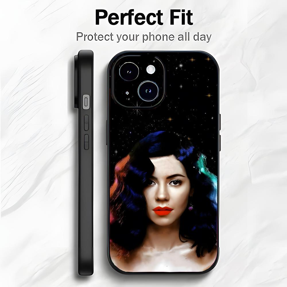 Pop Singer M-Marina and the Diamonds Phone Case Phone Case Soft Packaging Lightweight For iPhone17 16 15 14 13ProMax