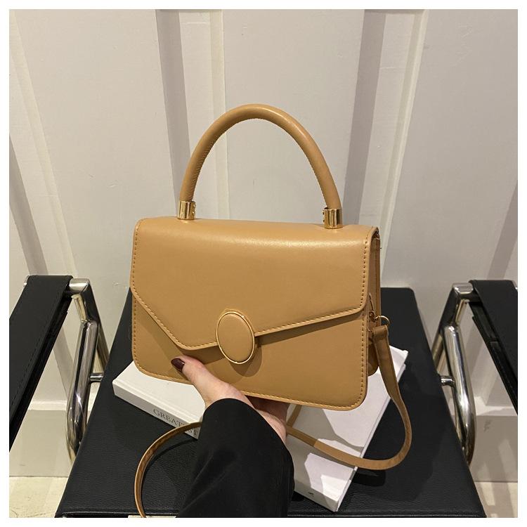 Spring New Bag for Women's Fashionable  Versatile  Simple  High End Practical One Shoulder Crossbody Small Square Bag