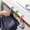 Multi Functional Cartoon Hook for Desks Convenient Storage Table Handbag Hangers Purse Hooks for Bags Keys and Scarves