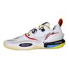 Solestage x Li Ning All City 10 Wade Scarpe da Basket Basse Antiscivolo Resistenti all'Abrasione Uomo Bianco Rosso Giallo ABAS173-4