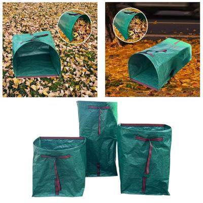 Heavy-Duty Garden  Waste Bags, Foldable Leaf Collection Bags, Reusable Garden Trash Bags, Outdoor Yard Leaf Collector