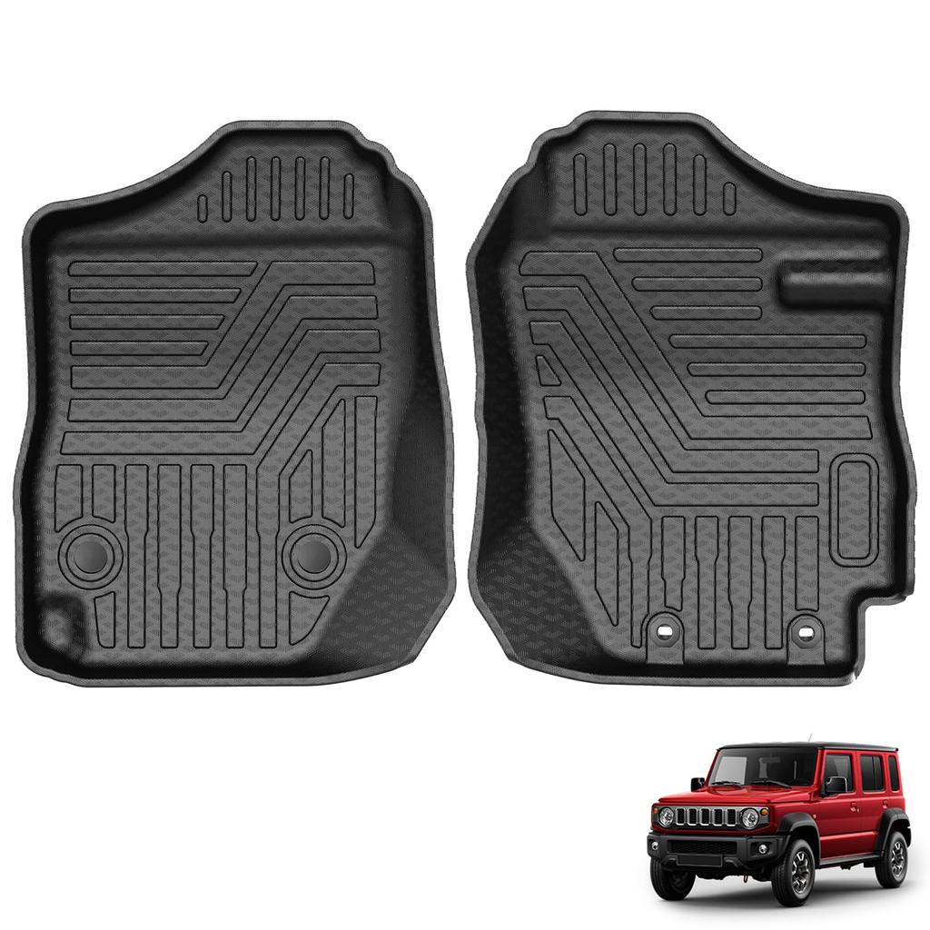 Cartist 3D Floor Mats for Jimny Nomad JC74 JIMNY NOMADE JC74W Wagon 2025 and TPE Material Custom Designed for Your Vehicle Easy Installation
