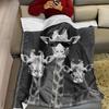 Giraffe Fleece Blanket For Giraffe Lovers 40" X 50" Cool Animals Throw Blanket Cozy Soft Warm Gifts For Men Women Teen