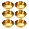 Small Bowls for Complementary Foods 6PCS Stainless Steel Seasoning Bowls, Mini Dipping Sauce Cups, Kitchen Gadgets Sauces Stackable Round Condiment