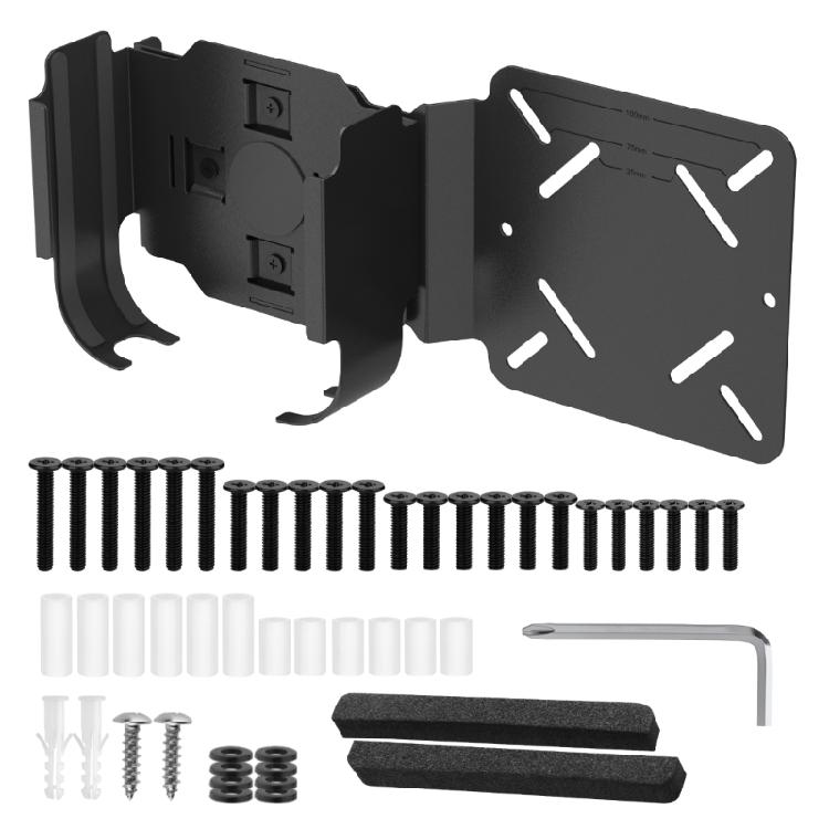 

Metal Mounting Stand Holder for Mini 2024 Mini Desktop Devices VESA Mount Plate And Easy Assembly Components 1