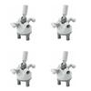 4PCS Transfer Shaft Steering 32494 11949 Technology Building Blocks Parts Joint Axle Steering Ball 52731 92906 MOC Bricks Toys