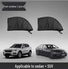 Car Window Mosquito Screen Sunshade - Insect Shield Privacy Net for SUV & Vehicle Side Windows