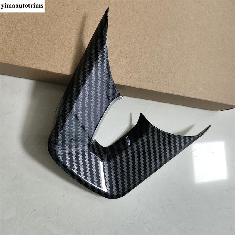Car Steering Wheel U Shape Frame Cover Trim Fit For Kia Cerato Forte K3 / Seltos  -  ABS Carbon Fiber Style Accessories