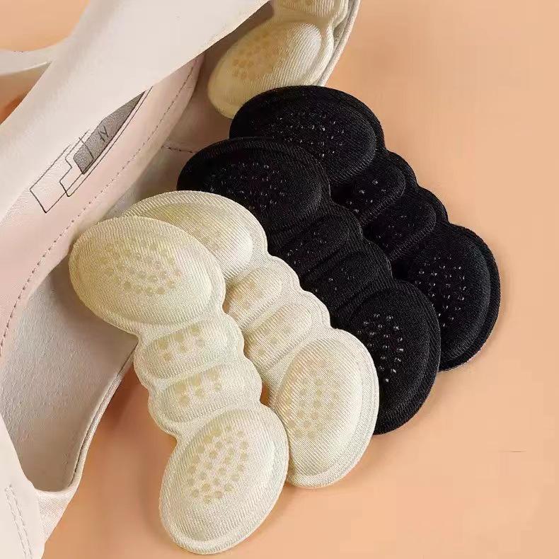 Anti-Wear Butterfly Heel Stickers and Non-Slip Half Insole for High Heels