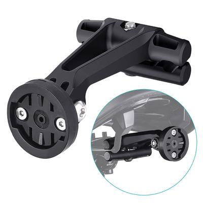 Bicycle Saddle Rail Rear Light Bracket Seatpost Mount Bicycle Tail Light Saddle Support for Garmin Varia Radar/Action Camera