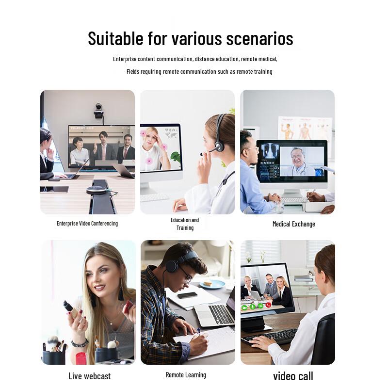 Yijiatong Video Conferencing System with Wireless Mic and 10x Camera (CN version)