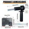 18 Needle Electric Rust Remover Rust Removal Tool With Hardened Steel Tip For Metal And Concrete Surfaces Cleaning