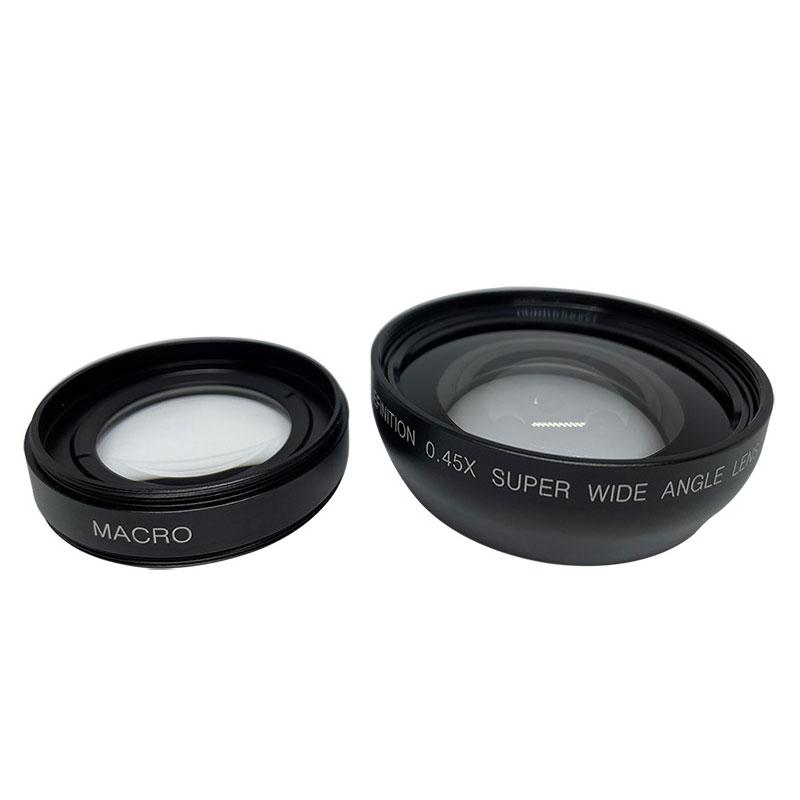 52mm 0.45x Fisheye Wide Angle Macro Lens Infrared Compatible High Definition Lens For Nikon 18-55mm 55-200mm 50mm 1.4 50mm