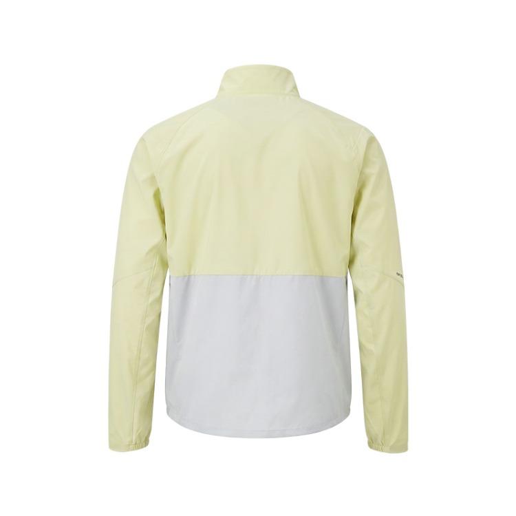 ASICS Outdoor Water-Resistant Breathable Reflective Comfortable Stand Collar Sports Running Long Sleeve Jacket Men jackets 2011D749-300
