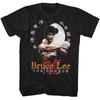 Bruce Lee Legenda Sztuk Walki Smok Pozycja Bojowa Męska Koszulka