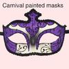 Halloween Eyemask Cosplay Costume Half Mask Masquerade Costume Accsessory