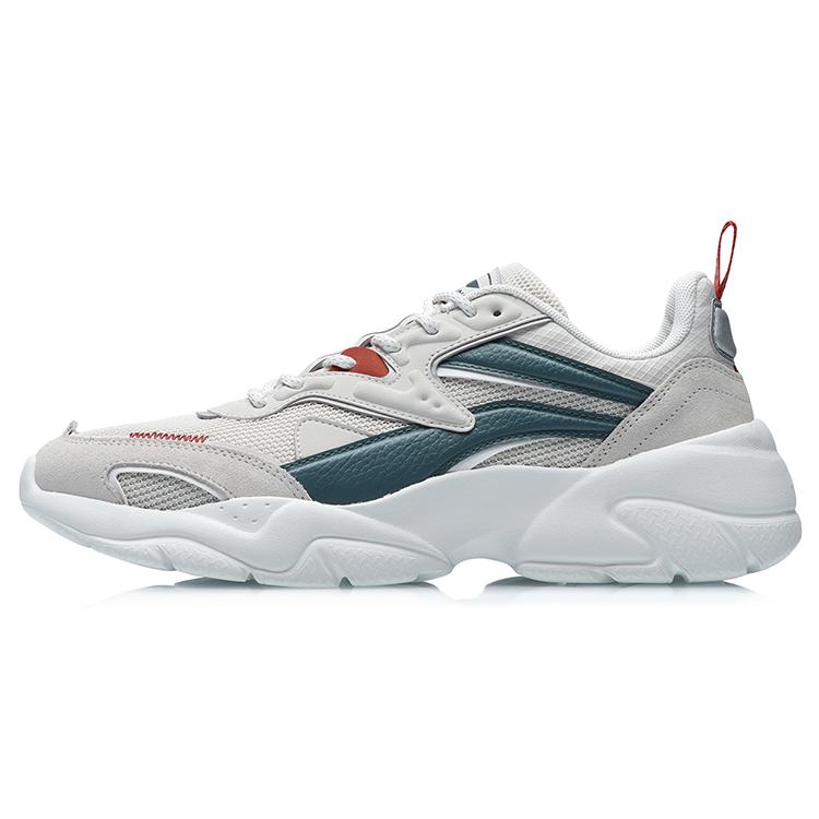 

New LINING Xingyun Casual Shoes Unisex Low Top White/Green AGCR077-3 41.5