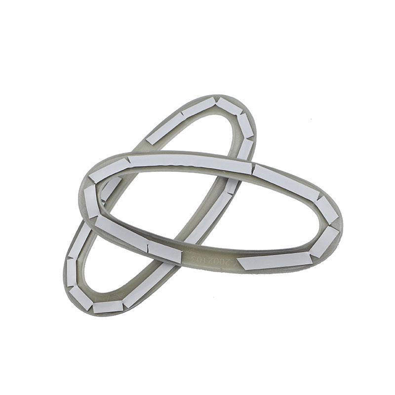 ABS Chrome Car Inner Front Door Side Light Cover Trim Car Decor Product Sticker for Renault Koleos Samsung QM6 2016 - 2025