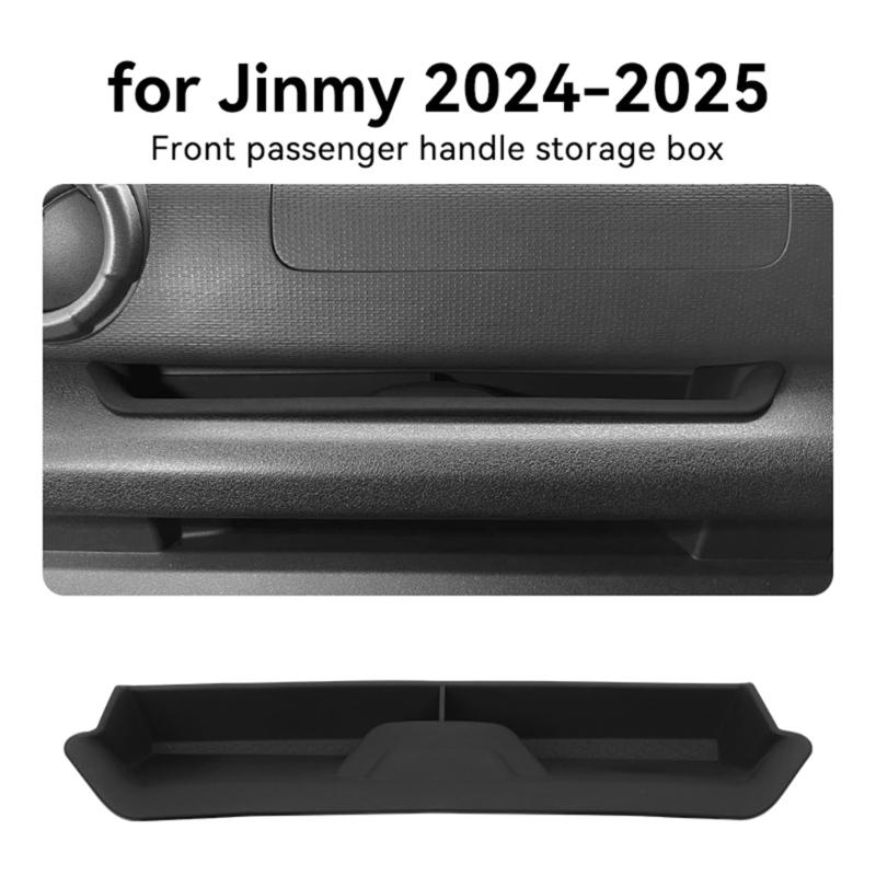 Right Hand Drive Silicone Storage Box Suitable For Jimny Vehicles Quick Install Car Interior Organizers Nonslip Design