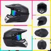 Full Face Motorcycle Helmet with Dual Lens Racing Style DOT Certified Unisex Helmet for Men and Women