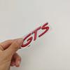 1pc 3D Metal GTS Emblem Decal Side Fender Rear Trunk Badge Sicker for Panamera Taycan Mayenne 911 718