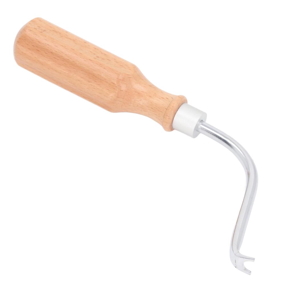 Piano Tuning Wrench Tone Tuning Tool Wooden Handle Instrument Accessory for Repair Maintenance