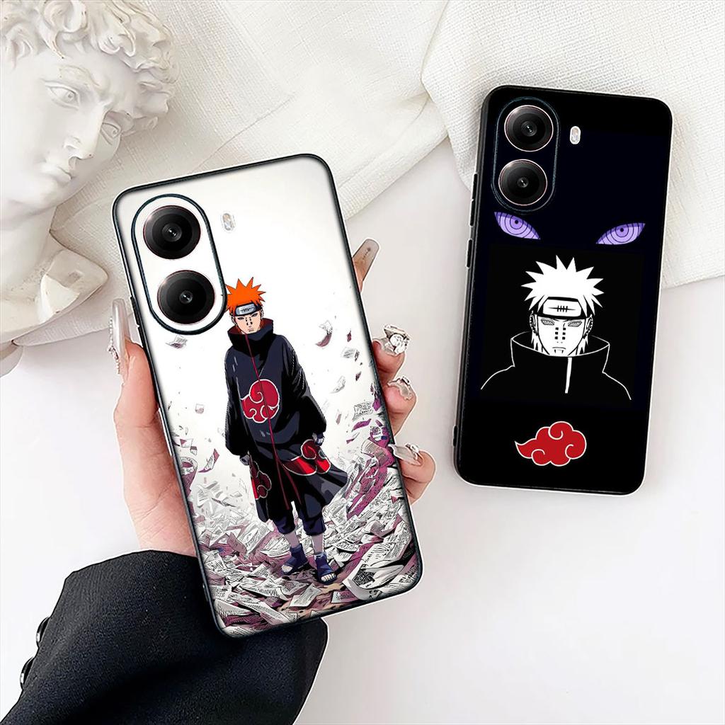 Akatsuki Pain Uchiha Narutos Itachi Sasuke Phone Cover for Xiaomi Redmi 15C 15 A5 9A 9C NFC 9T Note 9 8 8T 4G 5G Protective Case