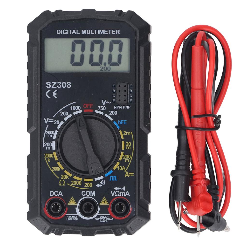Digital Multimeter High Accuracy Multifunctional Portable Mini Voltage Current Tester for Repair