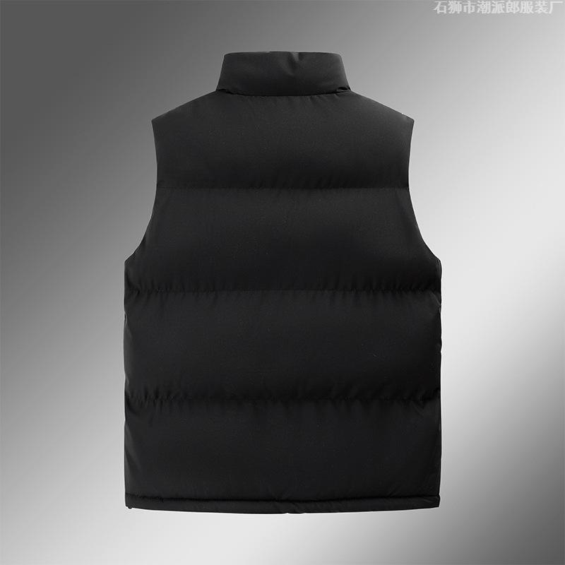 New Autumn and Winter Velvet Vest Men's Solid Color Vest Korean Version Trendy Brand Thickened Warm Men's Jacket