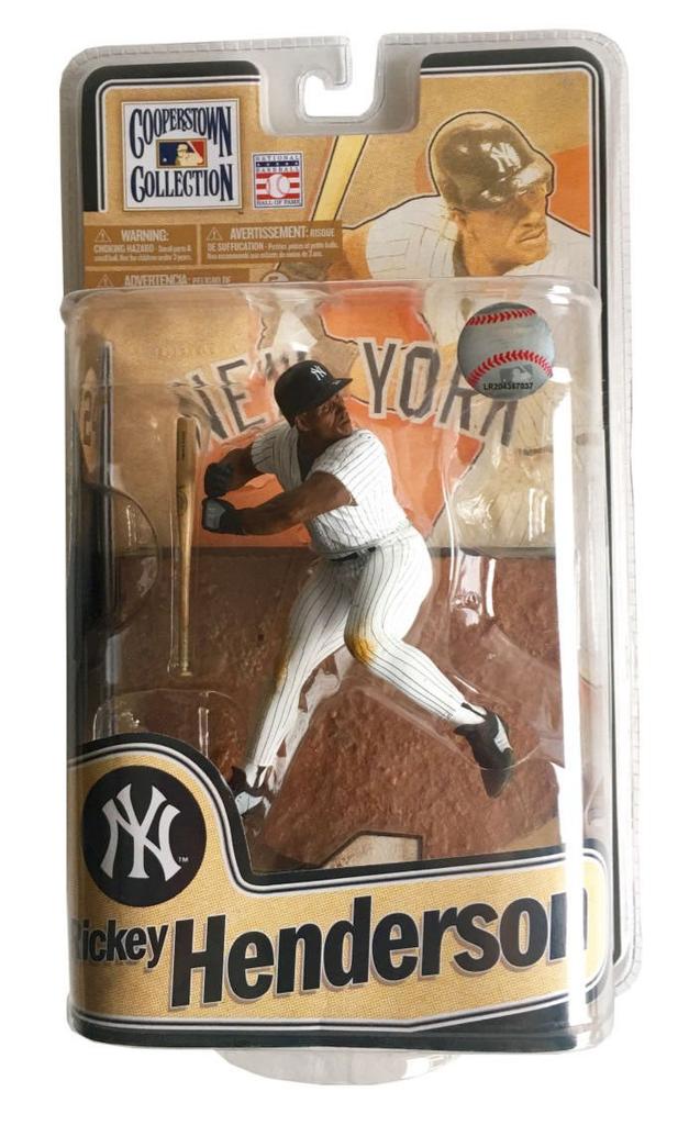 McFarlane Toys MLB Cooperstown Series York Yankees 8/Ricky Henderson/New