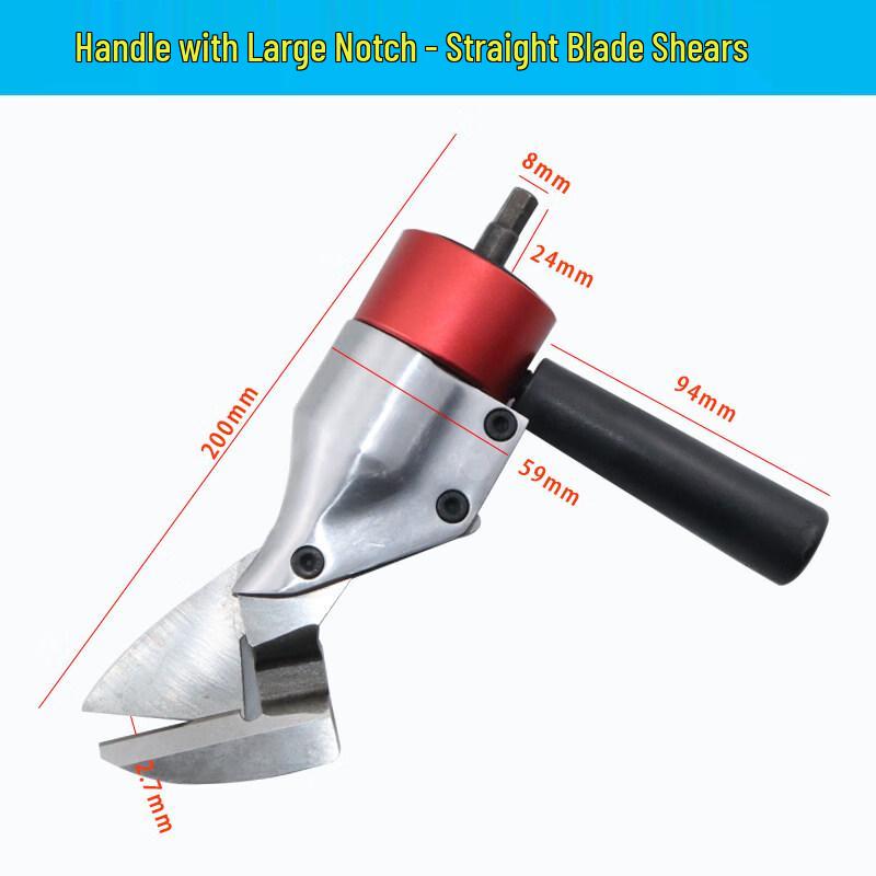 

Power Drill Sheet Metal Shear Attachment