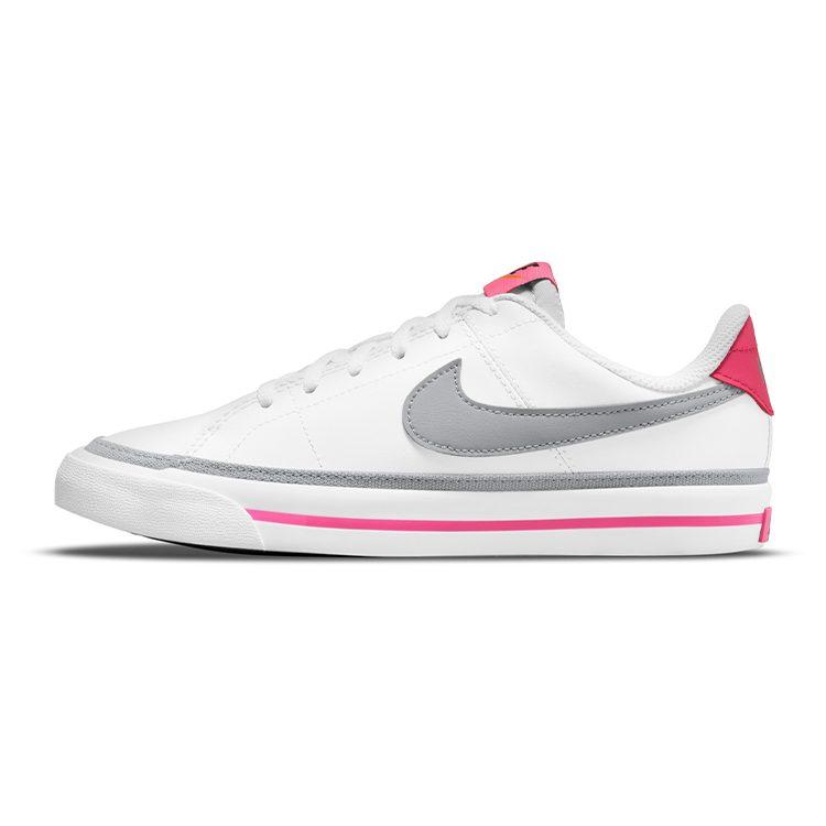 Nike Court Legacy White Pink Prime Light GS DA5380-111
