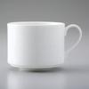 NARUMI Stackable Cup and Saucer, Sensu Plain, White, 240cc, 51799-2903
