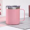 Eco-friendly Coffee Mug Leak-Proof Stainless Steel Double Layer Vacuum Flask Household