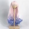 Doll Wig for and and Straight Heat Resistant Inch Head DIY Doll Hair Accessories 1/3 1/6 BJD/SD Dolls, Curly, Long, Hair, (180°C), 8-9 (21-24cm