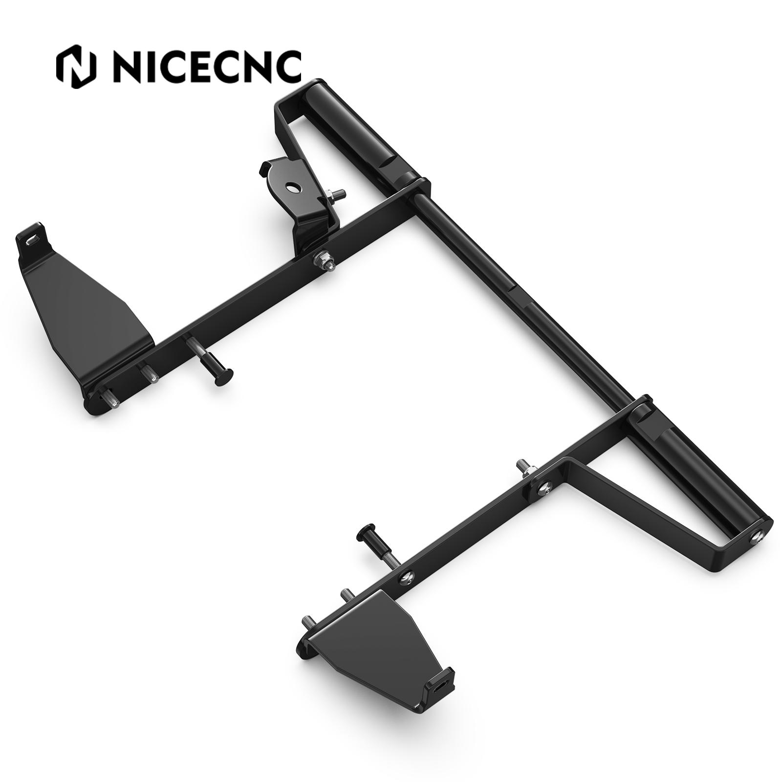 

NICECNC Raptor 700 Rear Grab Bar for Yamaha Raptor 700R 2006-2024 Aircraft Grade Aluminum+Stainless Steel ATV Rear Luggage Rack чёрный