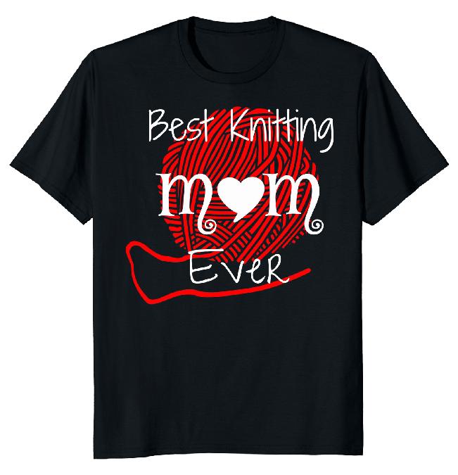 

Футболка унисекс Best Knitting Mom Ever