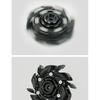 Durable Metal Focusing Enhancing Spinner with Black Rotation Portable Desk Companion for Adults