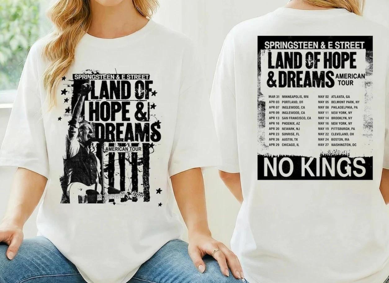

Bruce Springsteen Tour 2026 T-shirt, Bruce Springsteen Land Of Hope & Dreams Tou M