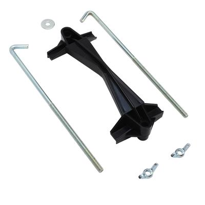 5in Battery Clamp 8in Hold Down Bolts Nuts Kit J Shape Hook Stable Universal Accessories